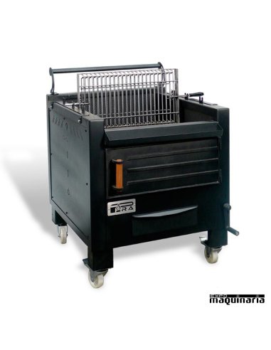 Barbacoa carbon hierro fundido ARBBQ-M80 con asador