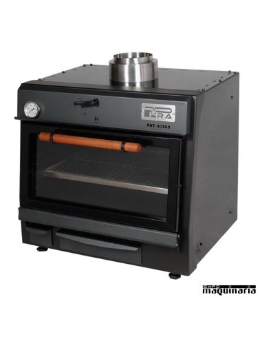Horno de carbón ARPIRA80LUX con adaptador