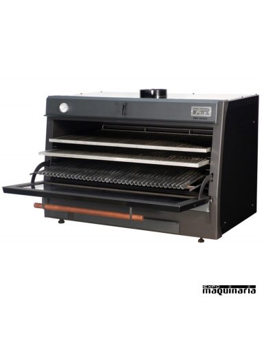 Horno de carbón para hostelería ARPIRA120LUX abierto