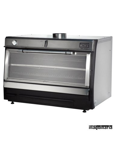 Horno de carbón para hostelería ARPIRA120LUX cerrado inox