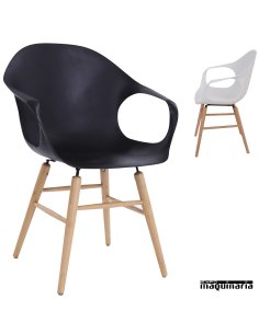 Silla con brazos hosteleria DL803
