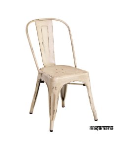 Silla vintage de acero DL801A tres colores 2