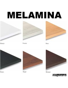 Tablero para mesas de Melamina 70x70 cm 2