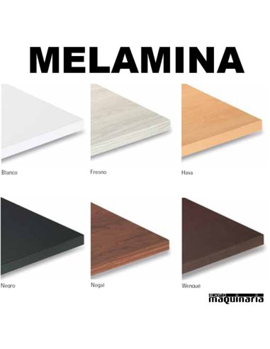 Tablero para mesas de Melamina 80x80 cm