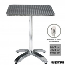 Mesa inox hostelería 4R01ALC cuadrada