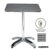 Mesa inox hostelería 4R01ALC cuadrada
