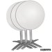 Base de aluminio para mesa abatible NIGF962