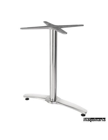 Base doble de aluminio para mesa NIGH985
