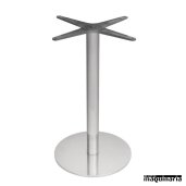 Base acero inoxidable para mesa redonda NIGK992