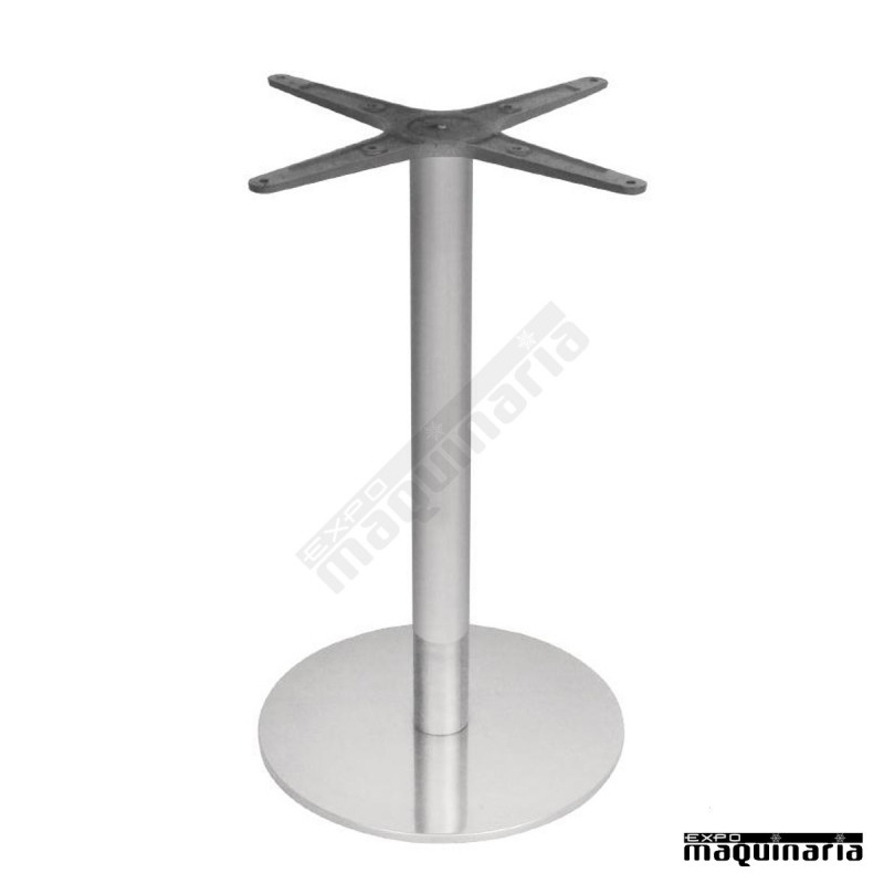 Base acero inoxidable para mesa redonda NIGK992