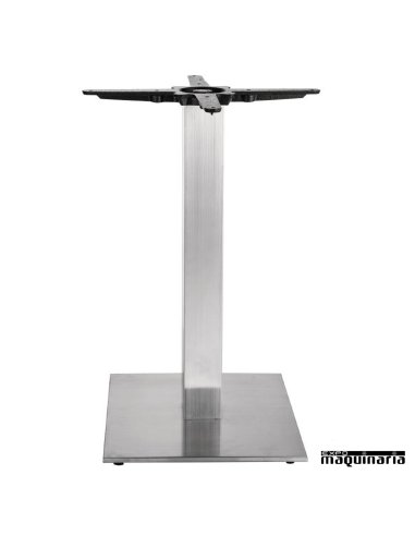 Base acero inoxidable cuadrada NICF157