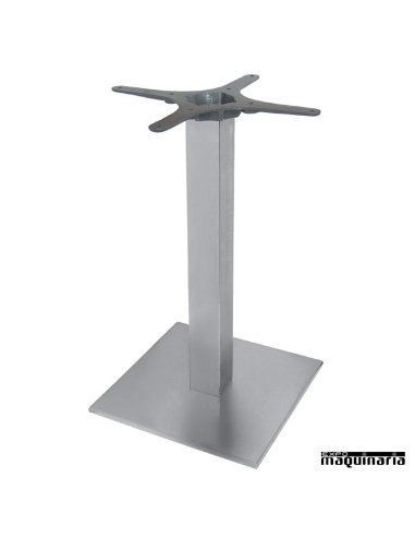 Base acero inoxidable cuadrada NICF157