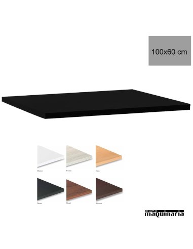 Tablero para mesas de Melamina 100x60 cm