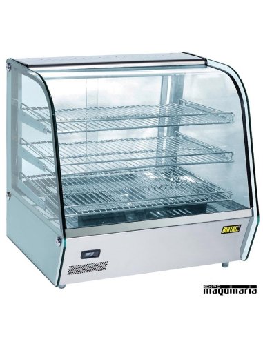 Vitrina caliente de cristal NICD231