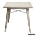 Mesa vintage acero hosteleria DL801A