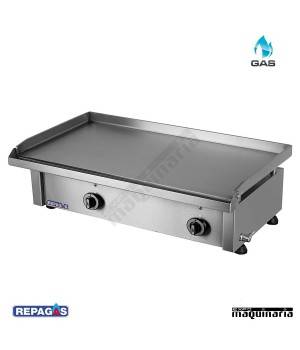 Plancha a gas Repagas RGPG800 -8 mm.