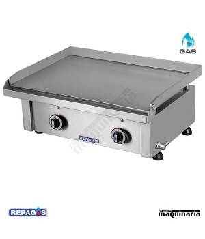 Plancha a gas Repagas RGPG600 -8 mm.