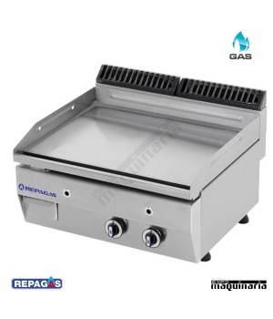 Plancha a gas Repagas RGPG-650, -15mm.