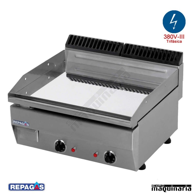 Plancha electrica Repagas E-65 Cromo duro