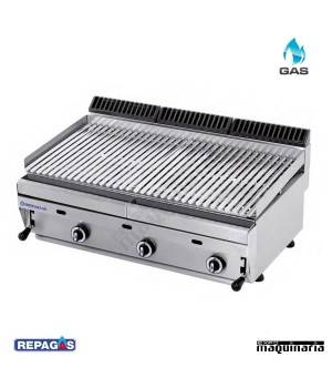 Barbacoa a gas Repagas RGBAR95 (Briquetas de ceramica)