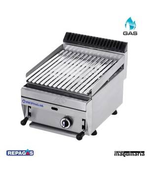 Barbacoa a gas Repagas RGBAR-45 (Briquetas de ceramica)