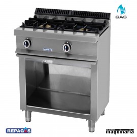 Cocina industrial Repagas RGCG520 dos quemadores de gas