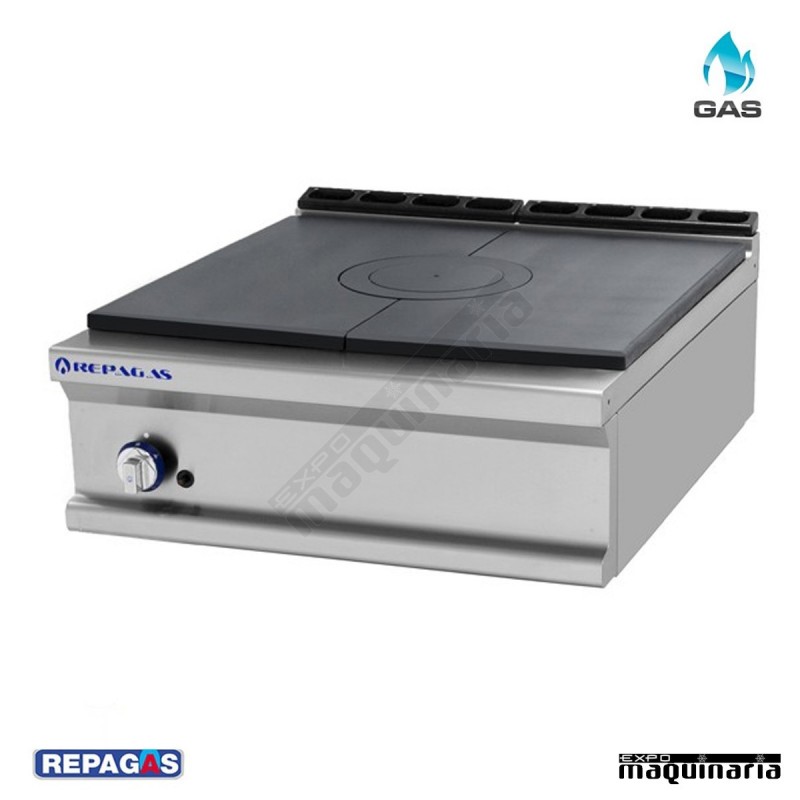 Cocina industrial Repagas RGCG710RM un quemador de gas y horno industrial