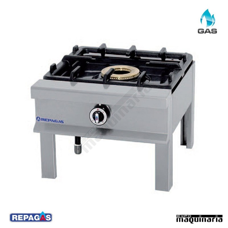 Cocina industrial Repagas HP-14/P un quemador de gas