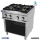 Cocina industrial Repagas RGCG-940/M+S-89 cuatro quemadores de gas