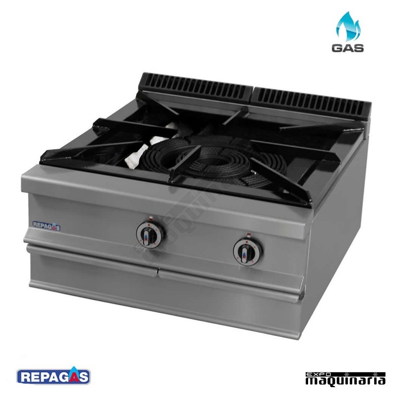 Cocina industrial Repagas HP-26/M un quemador de gas