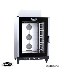 Horno de gas Unox CHEFLUX manual UNXV813G GN1/1