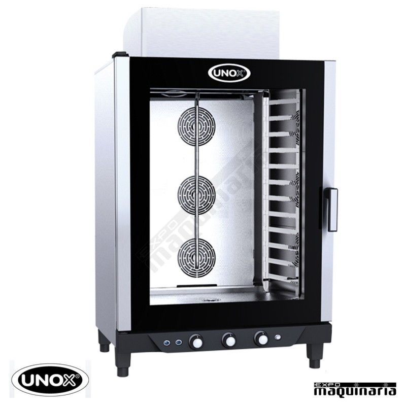 Horno de gas Unox CHEFLUX manual UNXV813G GN1/1