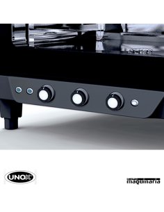 Horno de gas Unox CHEFLUX manual UNXV513G GN1/1 2