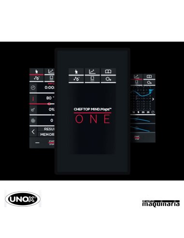 Horno eléctrico ONE GN1/1 UNOX UNXEVC0311E1R touch.one