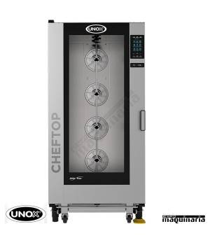 Horno de gas Unox GN 2/1 CHEFTOP digital UNXEVC2021GPR