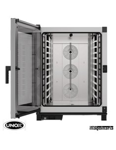 Horno de gas Unox GN 2/1 CHEFTOP digital UNXEVC1021GPR 2