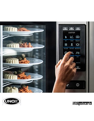 Horno de gas Unox GN 1/1 CHEFTOP digital UNXEVC2011GPR interior