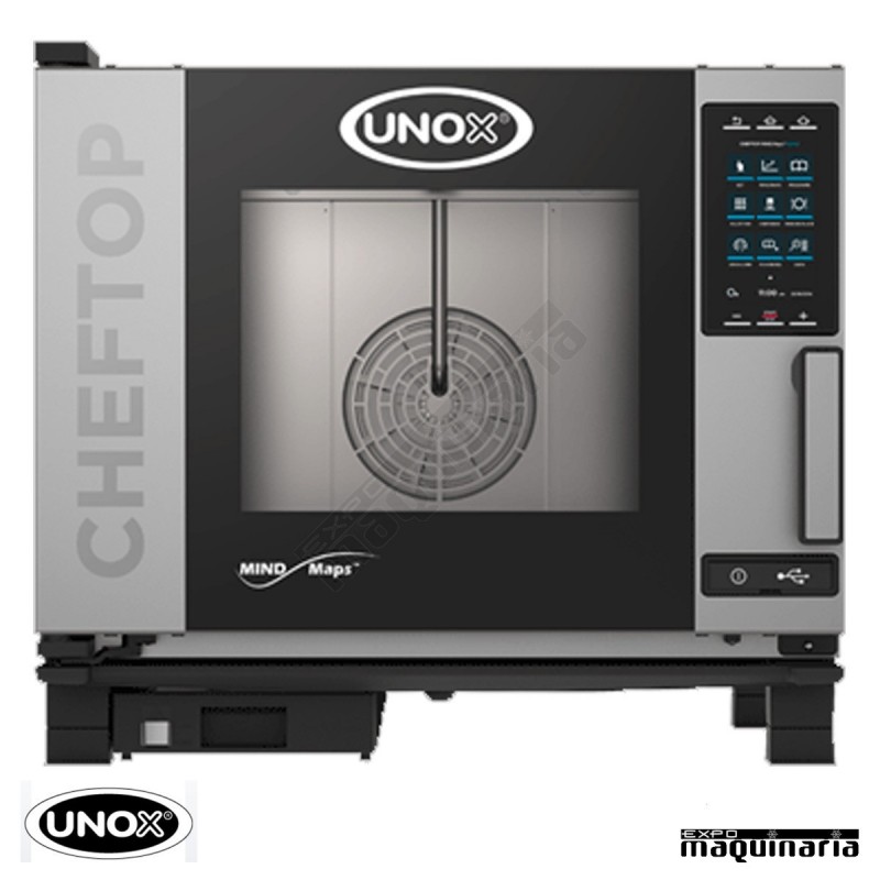 Horno de gas Unox GN 1/1 CHEFTOP digital UNXEVC0511GPR