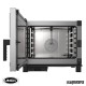 Horno de gas Unox GN 1/1 CHEFTOP digital UNXEVC0511GPR abierto