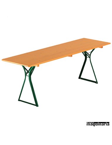 Mesa plegable con bancos de catering COMFORT mesa