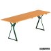 Mesa plegable con bancos de catering COMFORT mesa