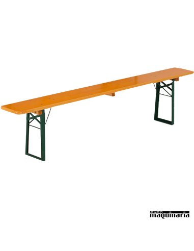 Mesa plegable con bancos de catering CLASSIC - banco