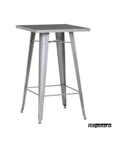 Mesa alta vintage de acero DL802