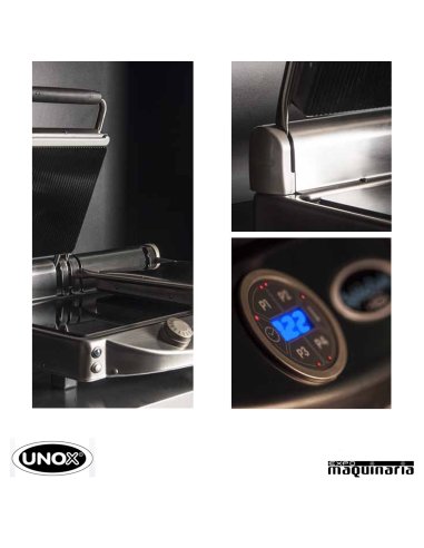 Plancha Grill VITROCERAMICA cristal negro RMXP020PR detalles