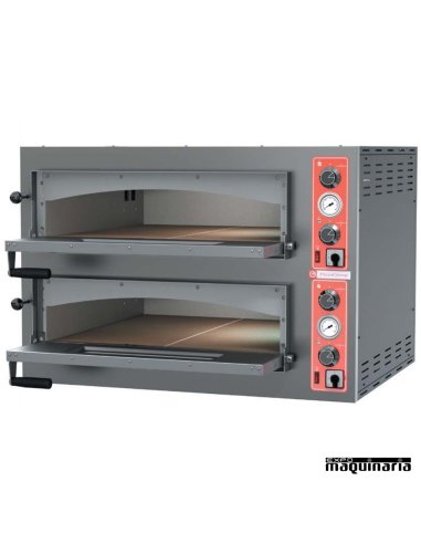 Horno de pizza de 2 cámaras abiertas RMENTRY12