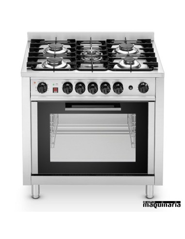 Cocina + horno industrial de gas RMENCIMERA+HORNO