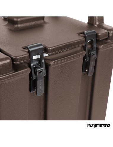 Contenedor isotérmico de bebidas DB100LCD detalle bisagras