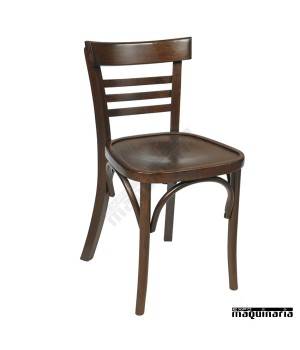 Silla de hostelería de madera haya IM2030 interior