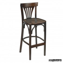 Taburete de madera bar IM5178