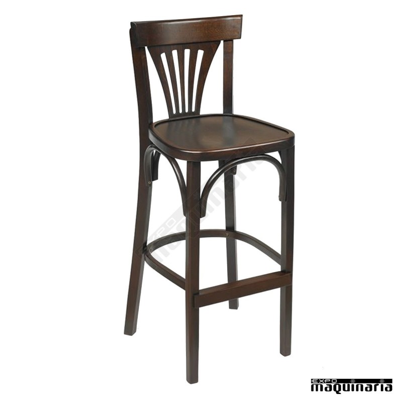Taburete de madera bar IM5178